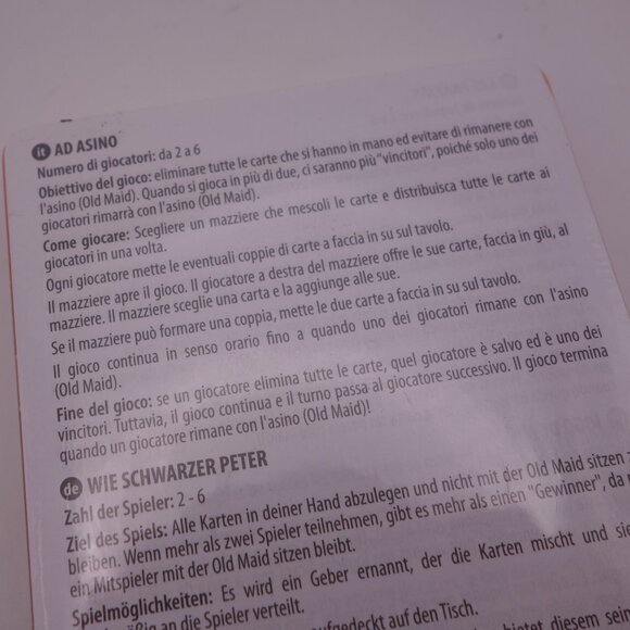 Melissa & Doug Old Maid Card Game 14370 Still in Plastic - Picture 10 of 13